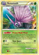 Venomoth - 11/102 (HGSS Triumphant) - Deck Exclusives