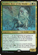 Arahbo, Roar of the World (Commander 2017) (OVER-035) - Commander 2017 Oversized Foil