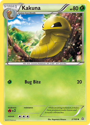 Kakuna/160 - XY  Primal Clash