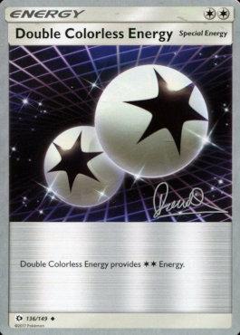Double Colorless Energy - 2017 (Diego Cassiraga) 136 - World Championship Decks