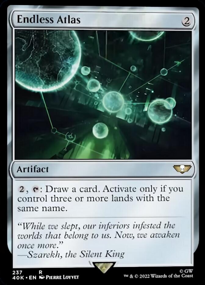 Endless Atlas (40K-237) - Warhammer 40,000 Commander