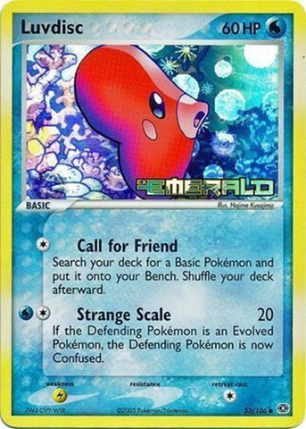 Luvdisc/106 - Emerald Reverse Holofoil