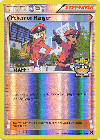 Pokemon Ranger - 104/114 (Regional Championships) [Staff] - League & Championship Cards Reverse Holofoil