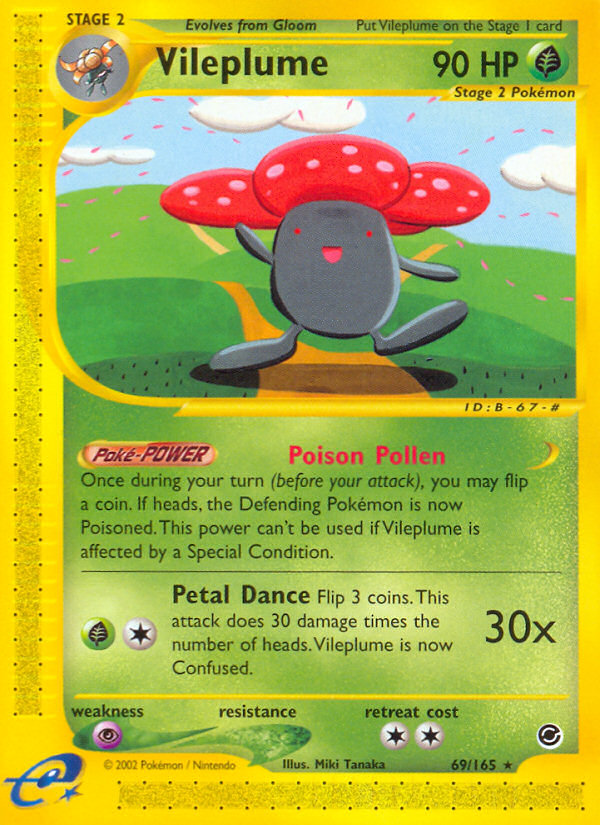 Vileplume (69) - 69/165 Expedition - Rare