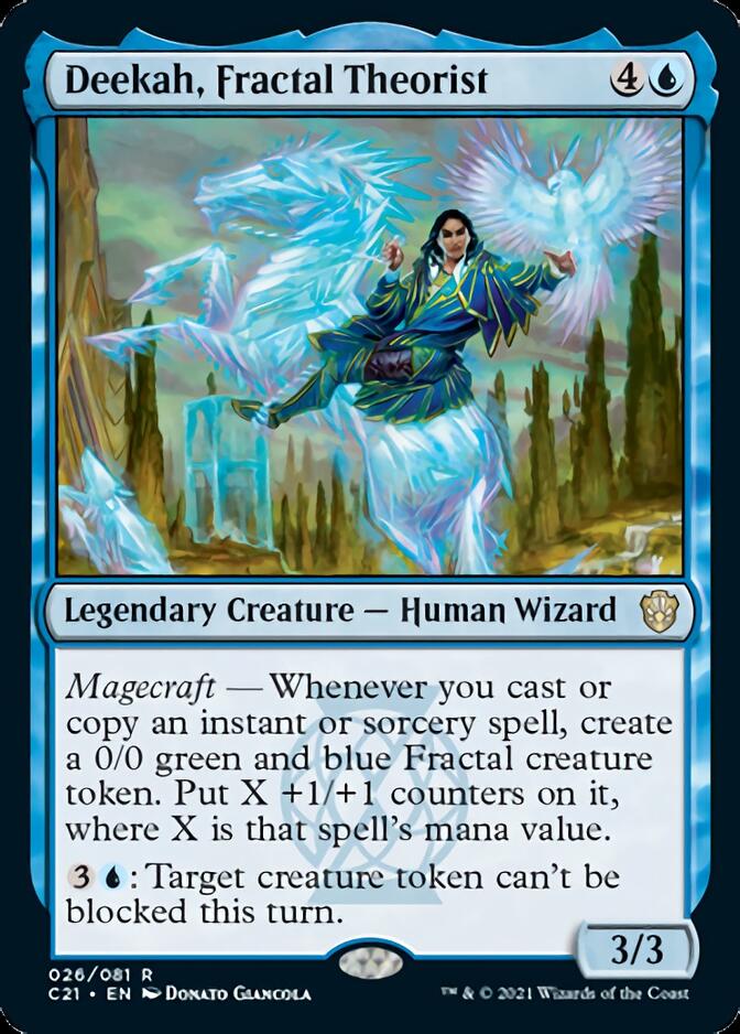 Deekah, Fractal Theorist (C21-026) - Commander 2021
