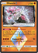 Diancie Prism Star 74/131 - SM  Forbidden Light Holofoil