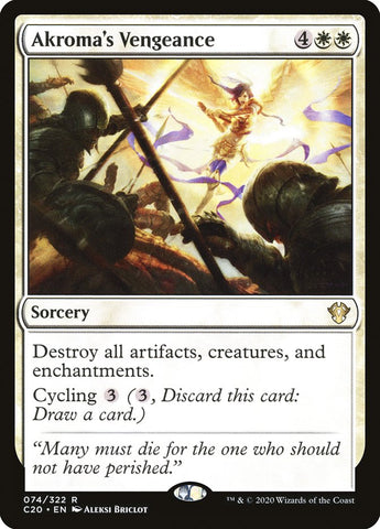 Akroma's Vengeance (C20-074) - Commander 2020