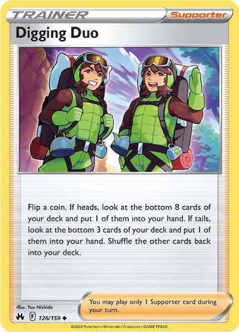 Digging Duo 126/159 - SWSH Crown Zenith