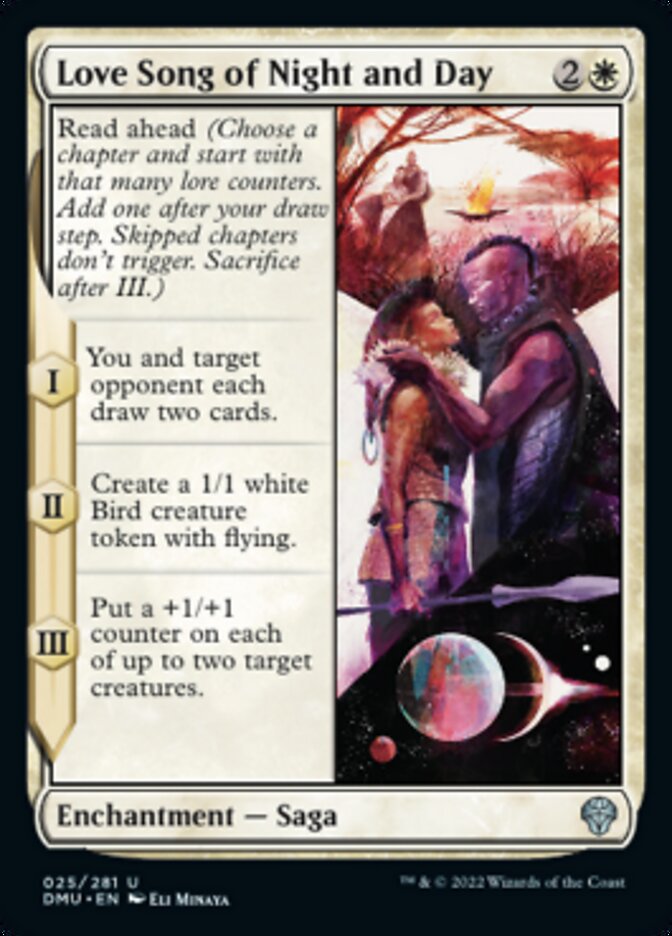 Love Song of Night and Day (DMU-025) - Dominaria United