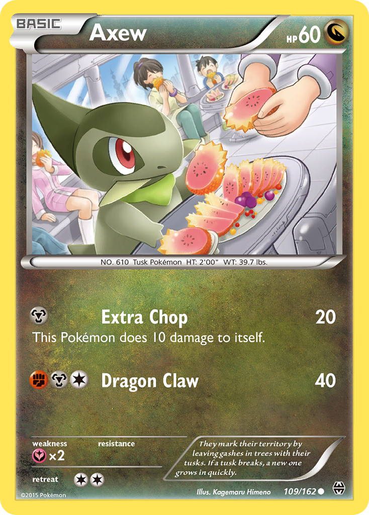 Axew (109) 109/162 - XY  BREAKthrough