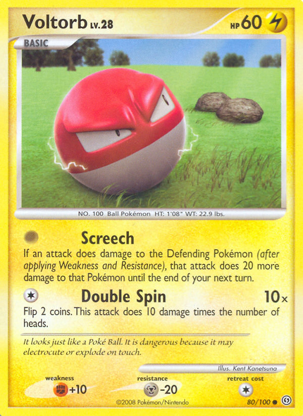 Voltorb (80)/100 - Stormfront