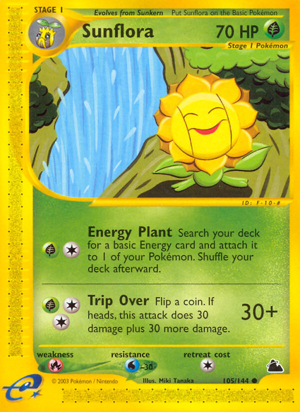 Sunflora - 105/144 Skyridge - Common