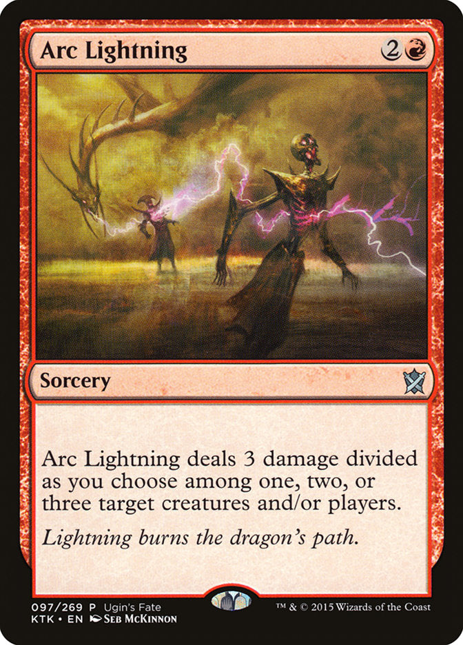 Arc Lightning (FRF_UGIN-097) - Ugin's Fate
