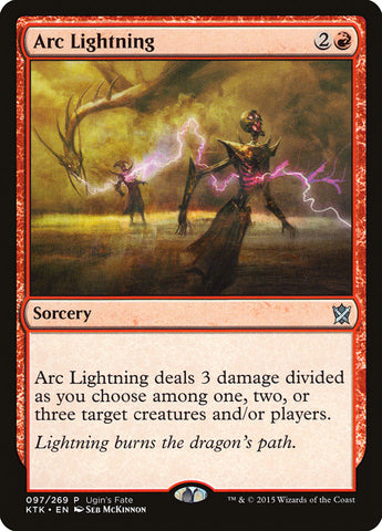 Arc Lightning (FRF_UGIN-097) - Ugin's Fate