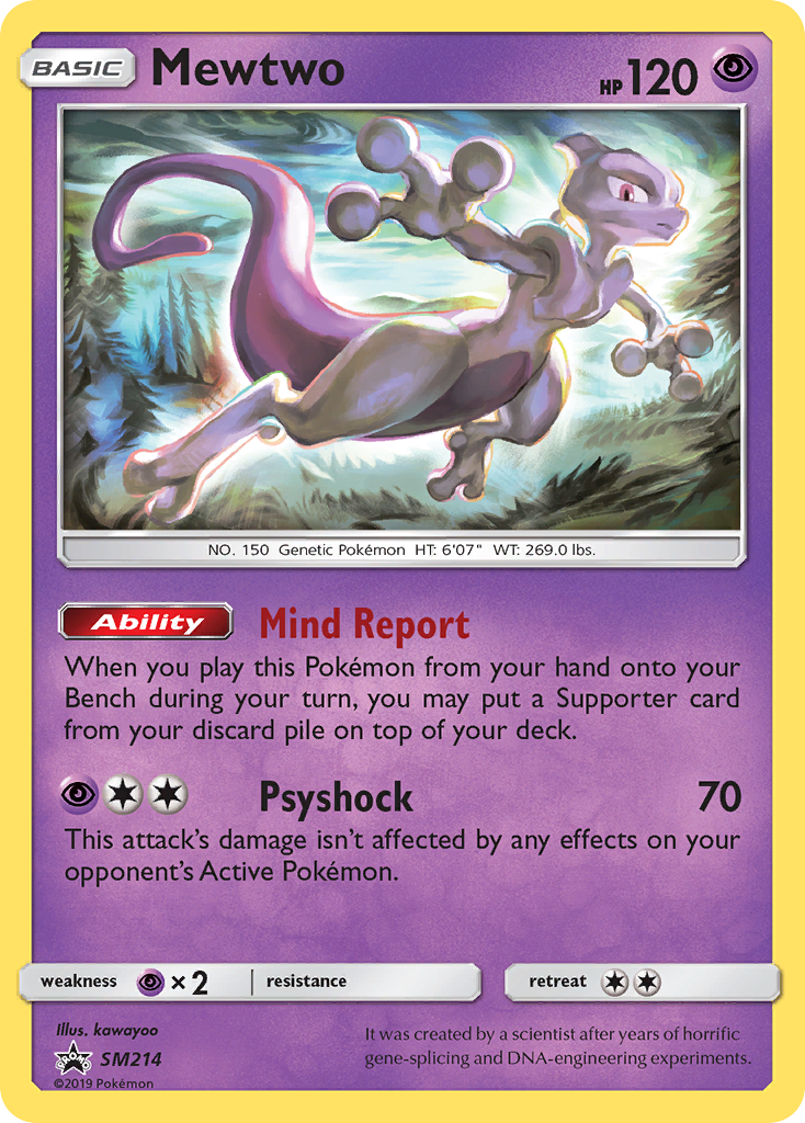Mewtwo - SM214 SM214/248 - SM Promos Holofoil