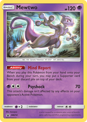 Mewtwo - SM214 SM214/248 - SM Promos Holofoil