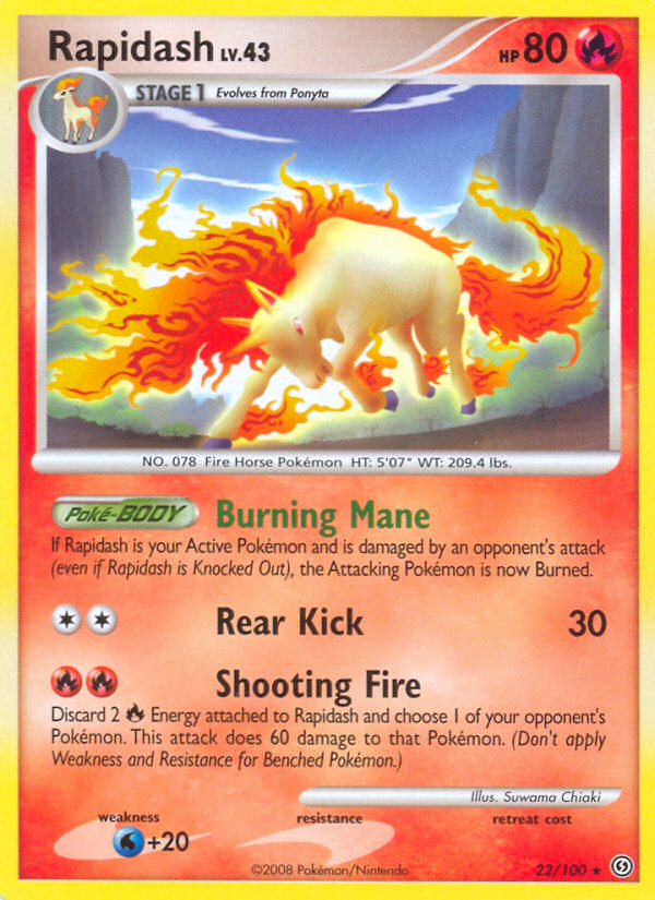 Rapidash/100 - Stormfront