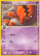 Trapinch - 068/101 (Delta Species) 68/101 - Dragon Frontiers