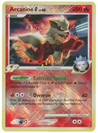 Arcanine G - 15/147 (League Promo) 15 - League & Championship Cards Reverse Holofoil
