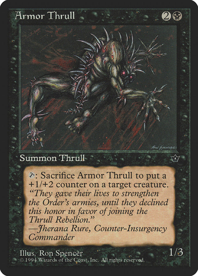 Armor Thrull (Spencer) (FEM-) - Fallen Empires