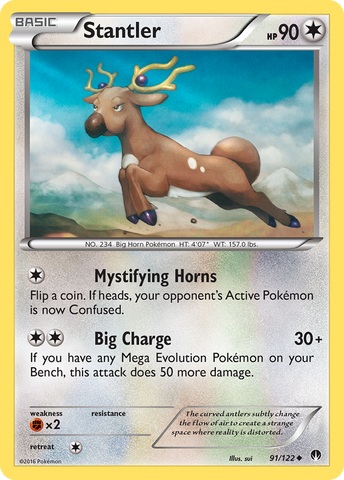 Stantler 91/122 - XY  BREAKpoint