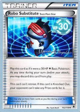 Robo Substitute (Team Flare Gear) - 2015 (Alejandro Ng-Guzman) 102 - World Championship Decks