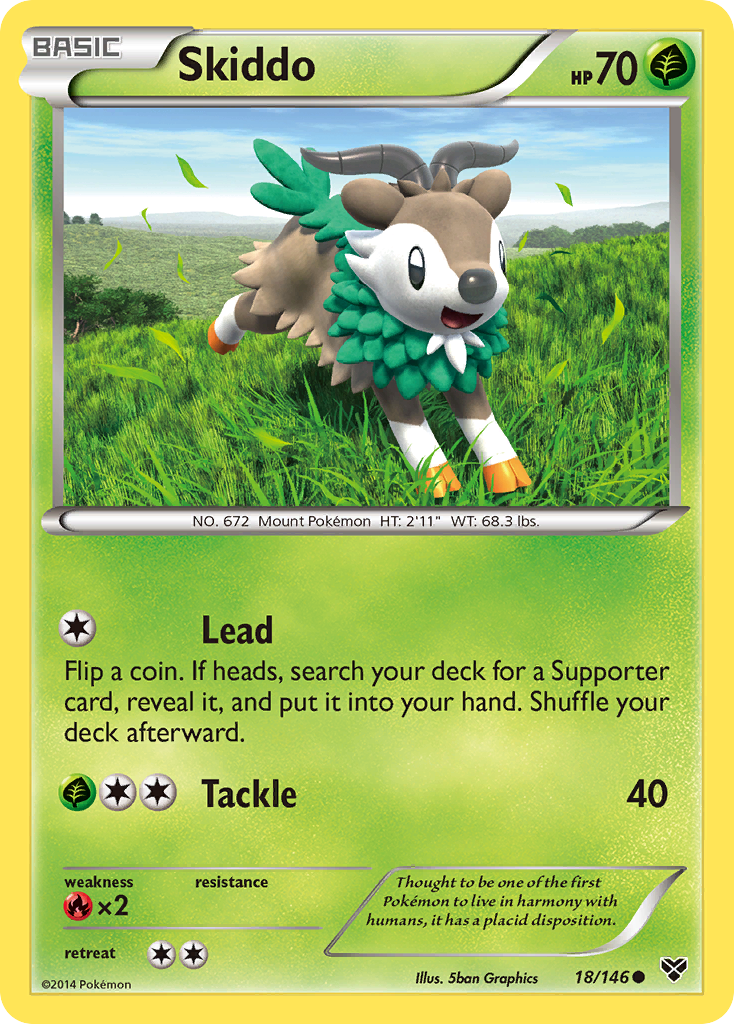 Skiddo/146 - XY Base Set