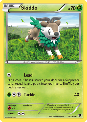 Skiddo/146 - XY Base Set
