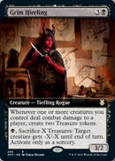 Grim Hireling (Extended Art) (AFC-294) - Forgotten Realms Commander: (Extended Art)