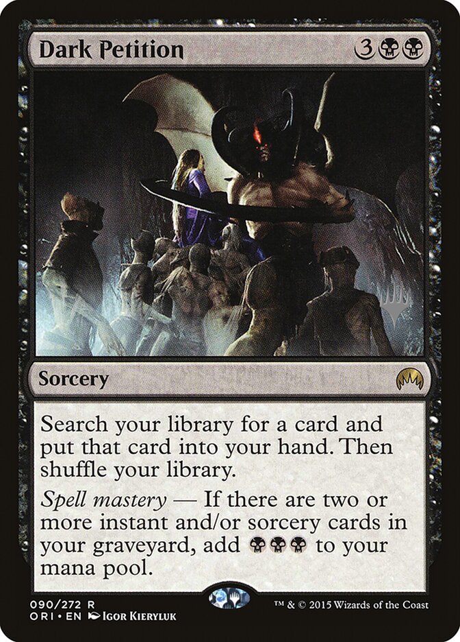 Dark Petition (PPKHM-90P) - Magic Origins Promos