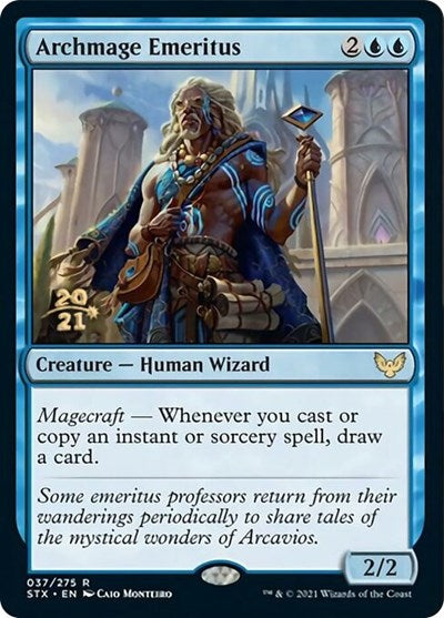 Archmage Emeritus (PRE-37S) - Strixhaven: School of Mages Promos Foil