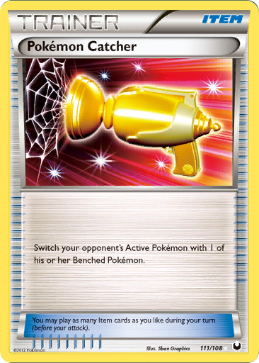 Pokemon Catcher (Gold)/108 - Dark Explorers Holofoil