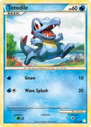 Totodile 86/123 - HeartGold SoulSilver