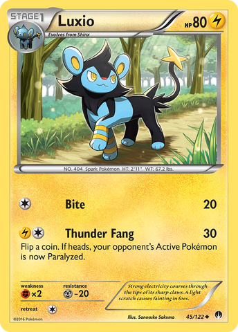 Luxio 45/122 - XY  BREAKpoint