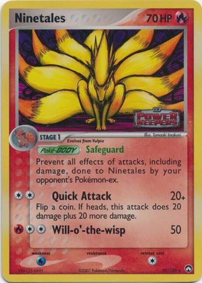Ninetales/108 - Power Keepers Reverse Holofoil