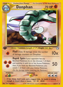 Donphan 21/111 - Neo Genesis 1st Edition
