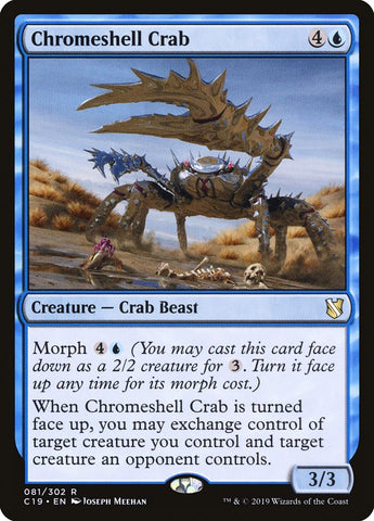 Chromeshell Crab (C19-081) - Commander 2019