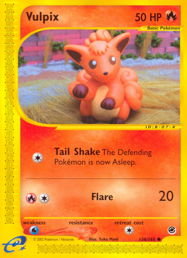 Vulpix - 136/165 Expedition - Common