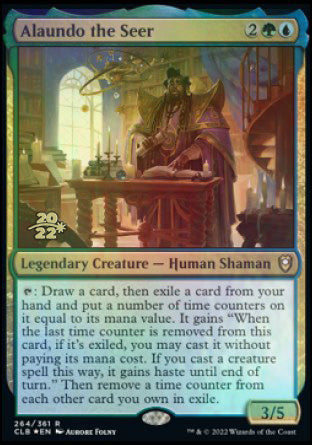 Alaundo the Seer (PRE-264) - Battle for Baldur's Gate Promos Foil