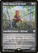Miara, Thorn of the Glade (Foil Etched) (CMR-566) - Commander Legends Foil