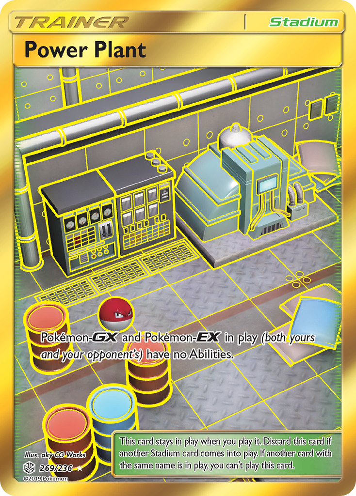 Power Plant (Secret) 269/236 - SM  Cosmic Eclipse Holofoil