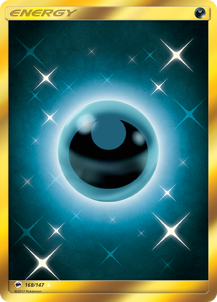 Darkness Energy (Secret)/147 - SM  Burning Shadows Holofoil