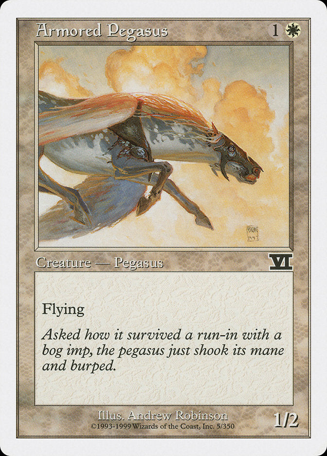Armored Pegasus (6ED-005) - Classic Sixth Edition