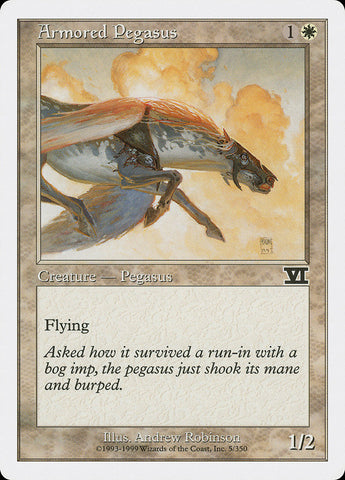 Armored Pegasus (6ED-005) - Classic Sixth Edition