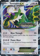 Tornadus EX - BW96 (Prerelease) [Staff] - Black and White Promos Holofoil