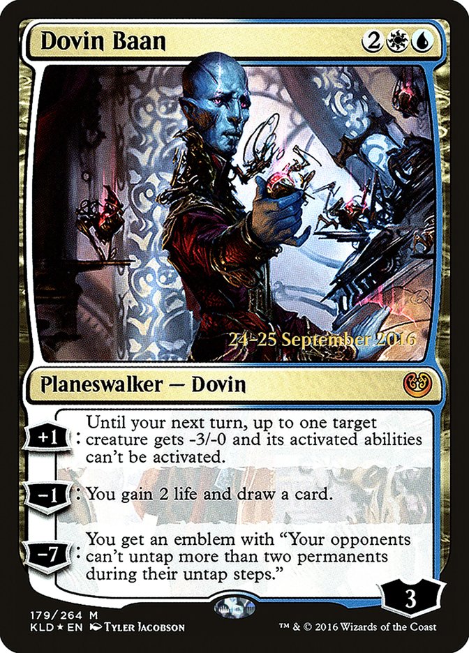 Dovin Baan (PRE-179) - Kaladesh Promos Foil
