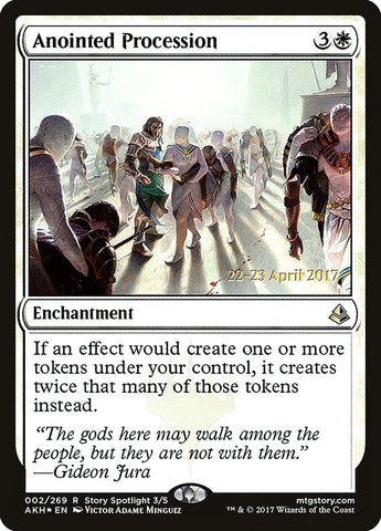 Anointed Procession (PRE-002) - Amonkhet Promos Foil