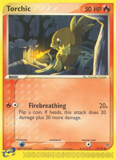 Torchic 77/97 - Dragon
