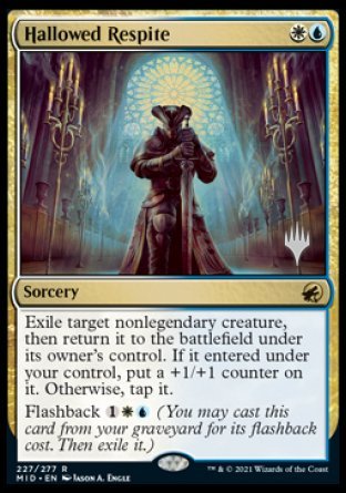 Hallowed Respite (PPMID-227) - Innistrad: Midnight Hunt Promos