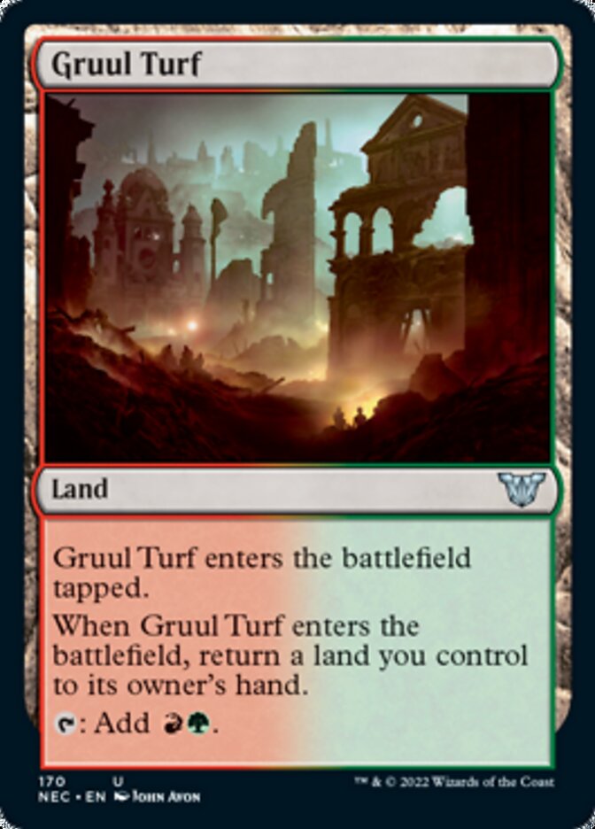 Gruul Turf (NEC-170) - Neon Dynasty Commander